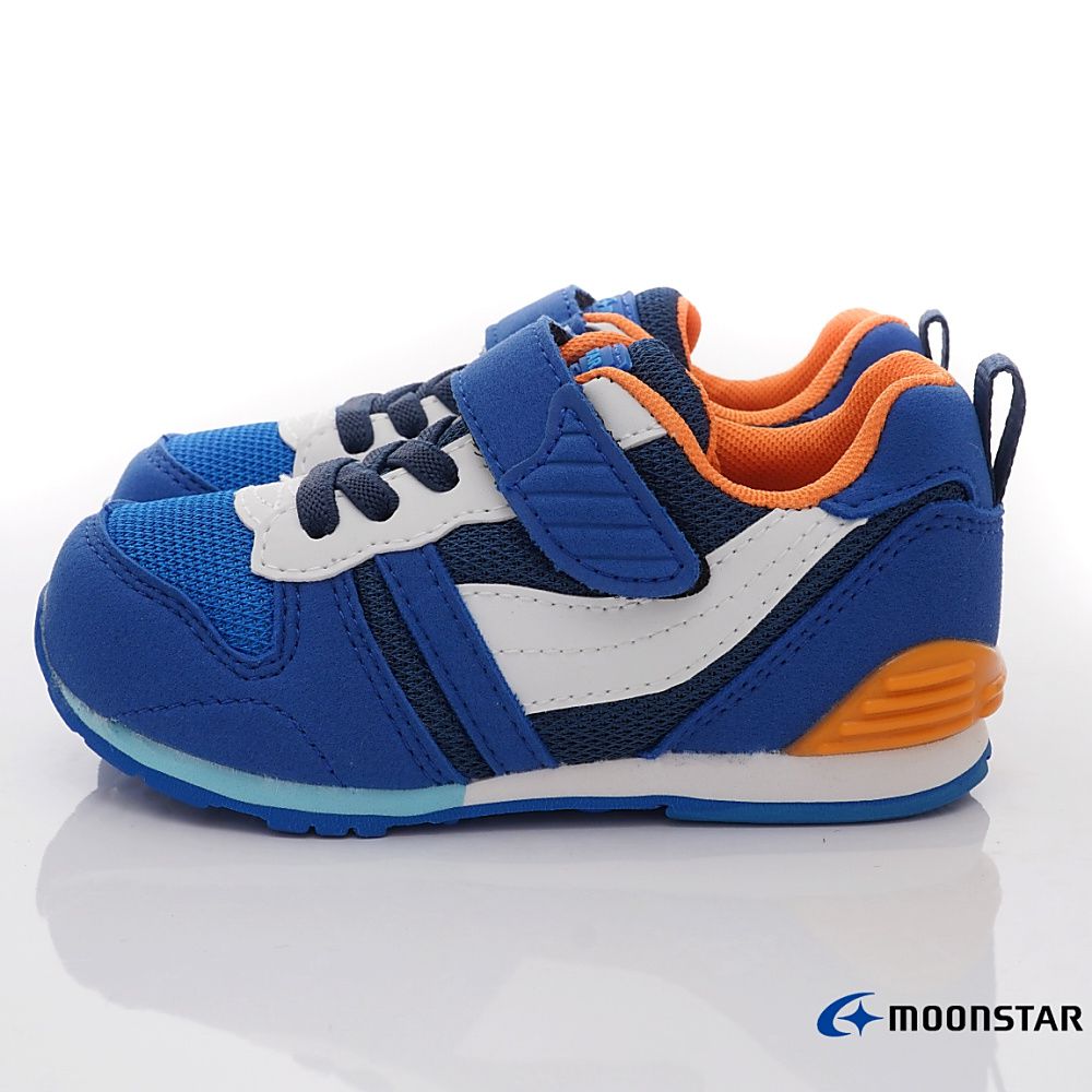 Moonstar日本月星 - 月星HI系列十大機能款(中小童段)-運動鞋-藍