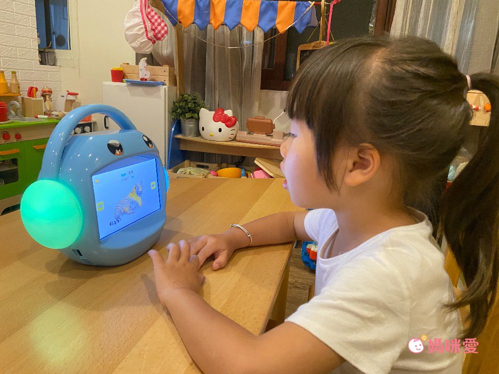 昌兒 - 兒童唱跳學習機128G-藍色-加送一支麥克風+兒童護眼相機3吋IPS大螢幕-藍色-送16G記憶卡