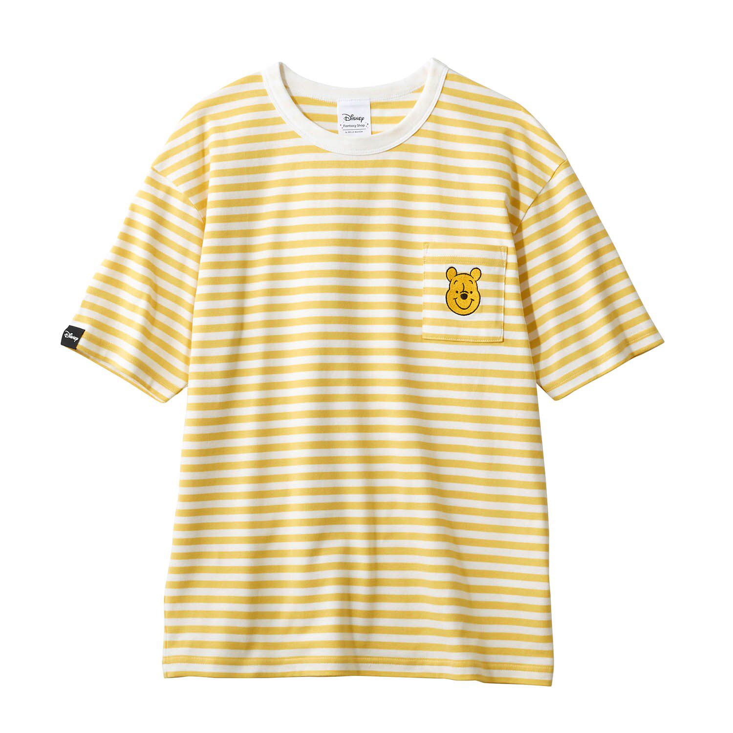 日本千趣會 - 迪士尼角色口袋短袖上衣(可搭親子裝)-跳跳虎-墨黑