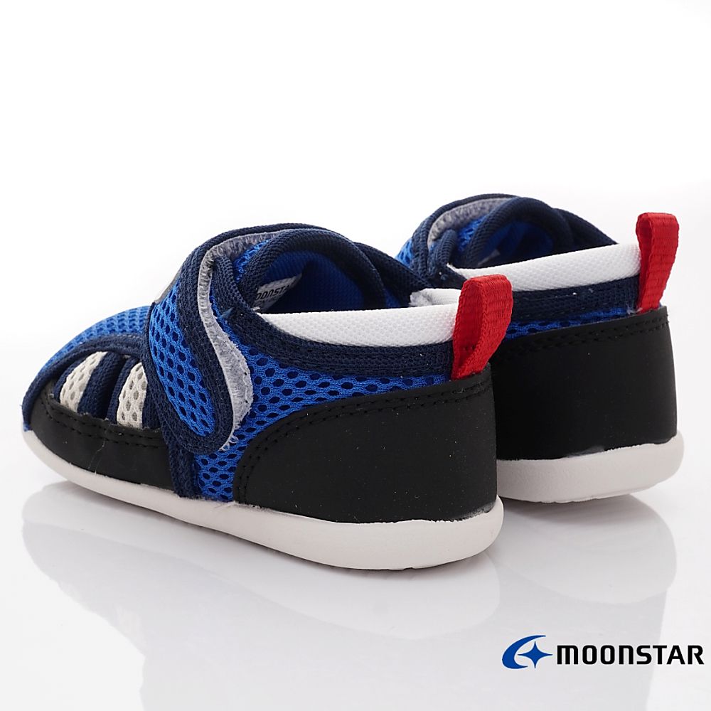 MOONSTAR日本月星 - 穩健寶寶學步鞋(寶寶段)-寶藍