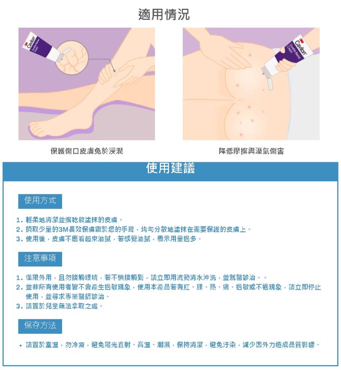 美國 3M - 長效保膚霜-28g