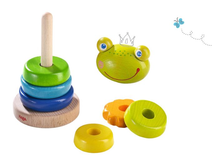 德國HABA - 大眼蛙套圈