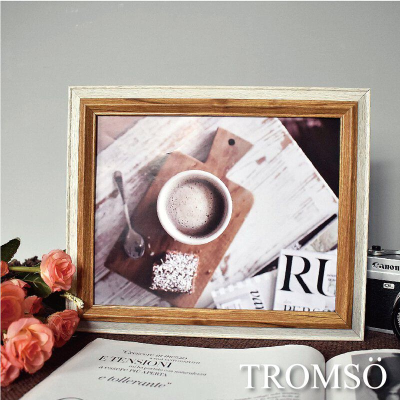 TROMSO - 巴黎撞色木紋8X10相框-原木