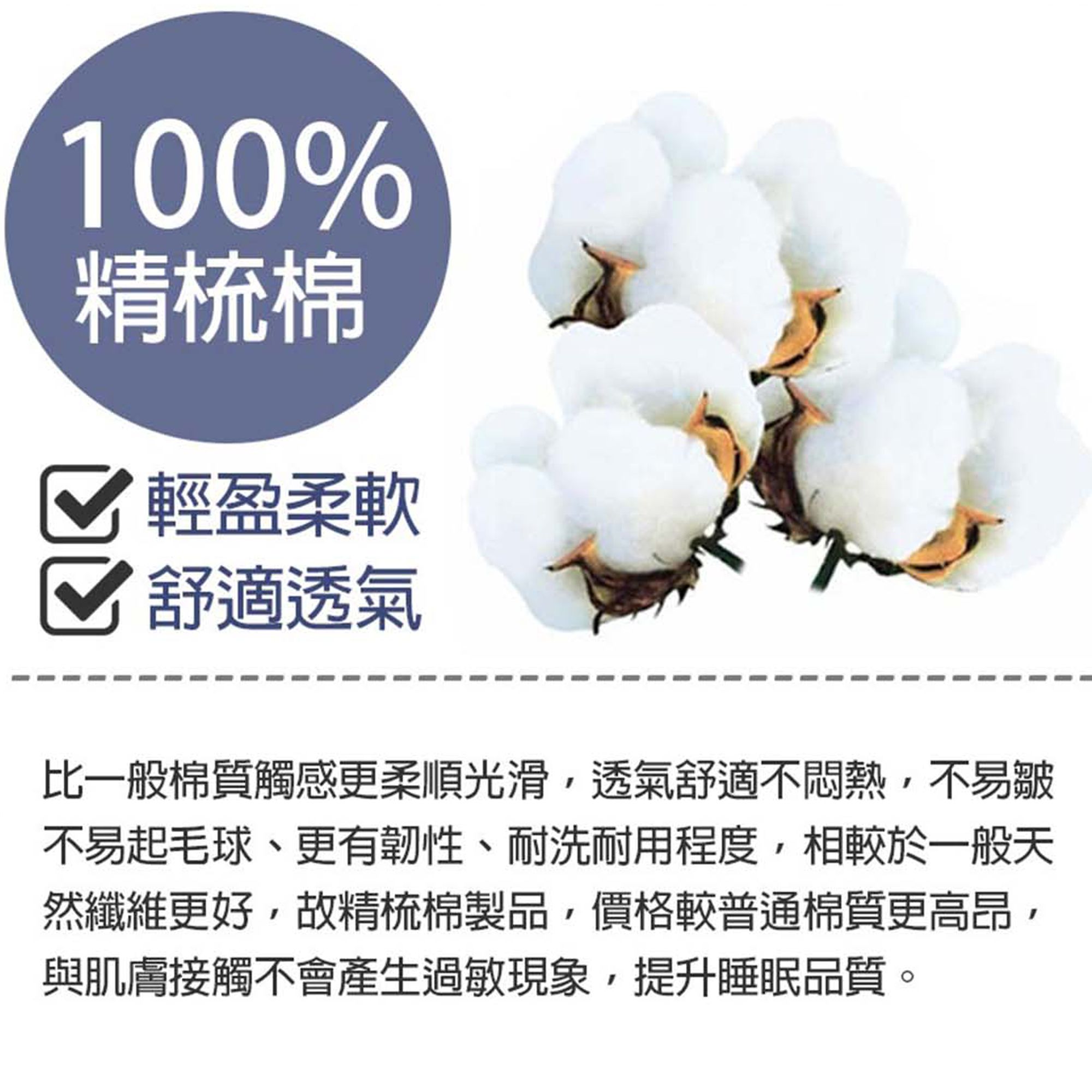 NATURALLY JOJO - 素色精梳棉枕套床包組-土耳其藍 (單人_3.5x6.2尺 [105x186cm])