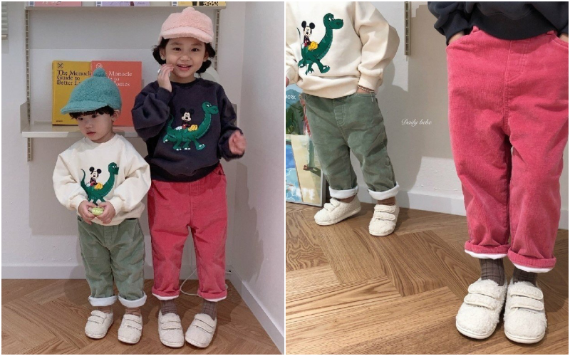 【現貨 6 折】正韓製迪士尼童裝 ♥ 叉奇 ♥ 小熊維尼 ♥ 米奇