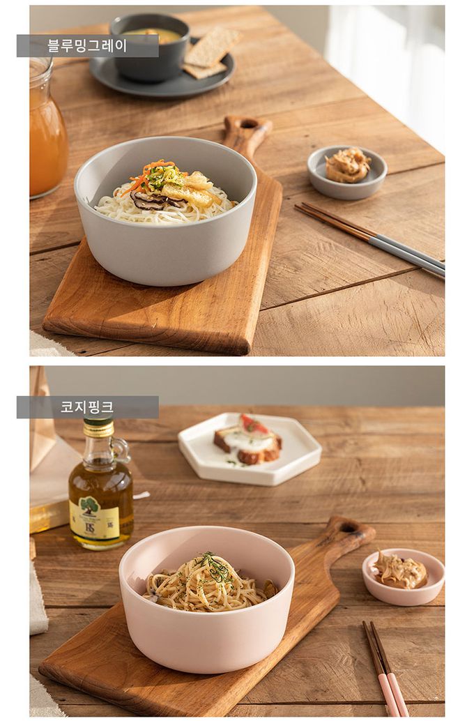 韓國 SSUEIM - Mariebel系列莫蘭迪陶瓷湯碗16cm (奶油白)