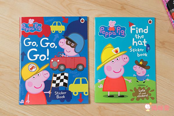 佩佩豬Peppa Pig陪你玩❤【英文遊戲書66折起】我最便宜～貼紙書限量搶購！
