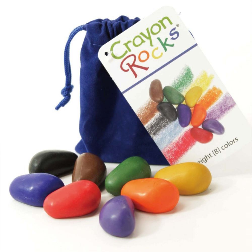 美國 Crayon Rocks 酷蠟石 - 酷蠟石8色 隨身袋