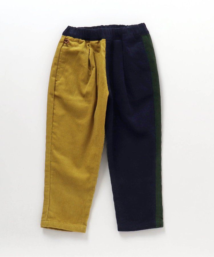 日本 BREEZE - 斜紋布保暖廚師褲-棋盤格-黑米