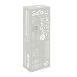 舒芙氧Sofära - 成人4D立體空氣口罩-琉璃珊瑚款-20入/盒