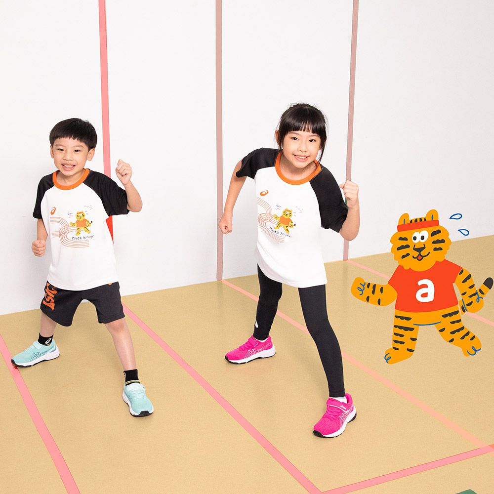 ASICS 亞瑟士 - 童 老虎 短袖上衣 兒童 服飾 2033B402-100