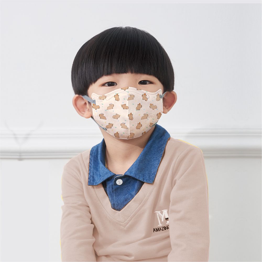 醫用3D Ultra口罩-卡皮巴拉-幼幼S/兒童M-20入
