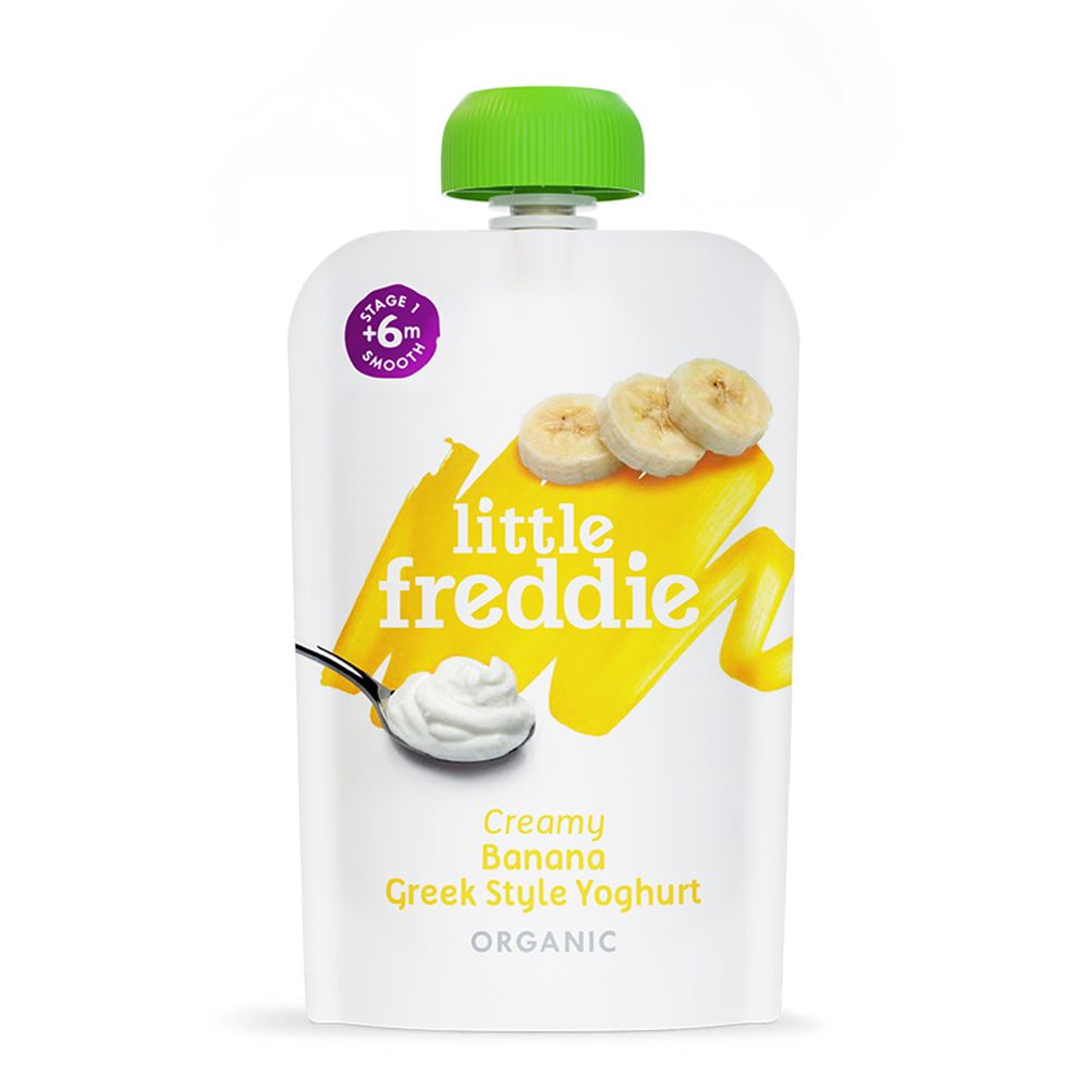 little freddie - 小皮香蕉優格-6個月食用-100g