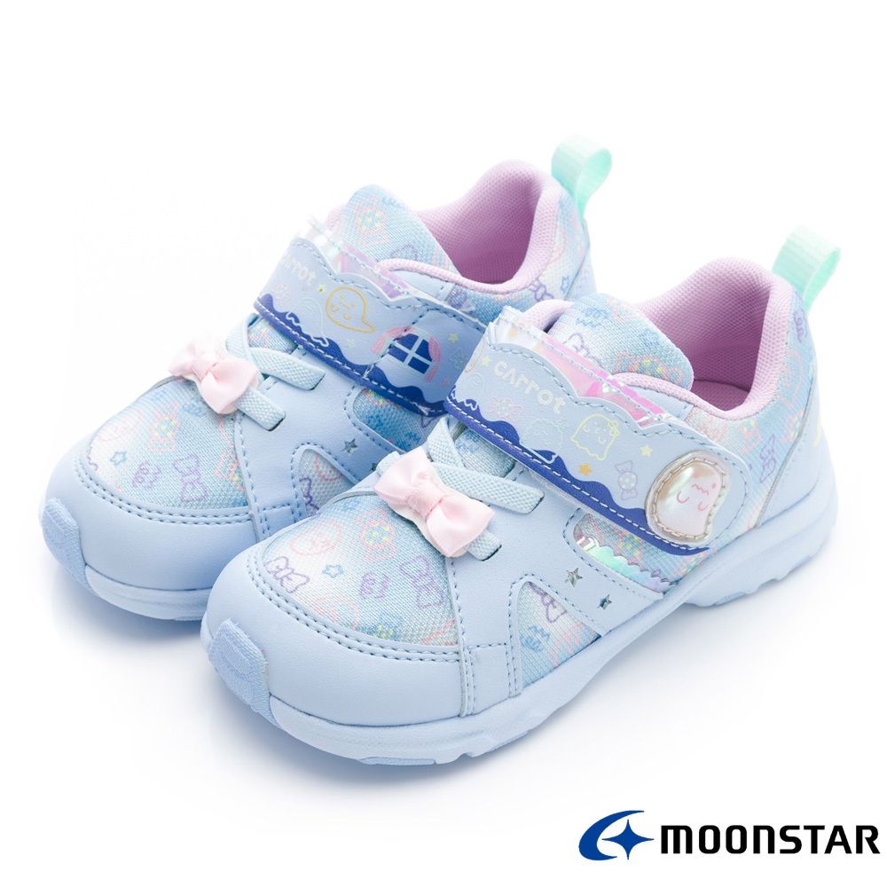 日本Moonstar月星頂級童鞋-玩耍系列-2E楦-23839(中小童段)-機能鞋-藍-15~18cm