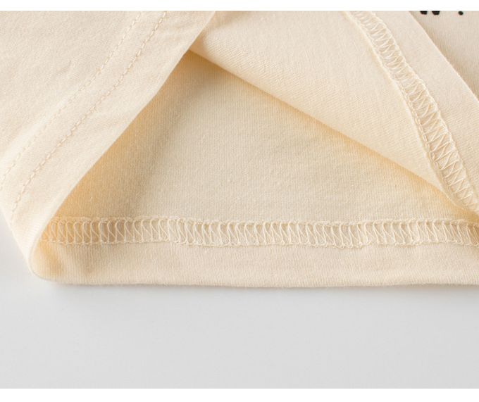 短袖棉T-狗狗投手-杏+橘