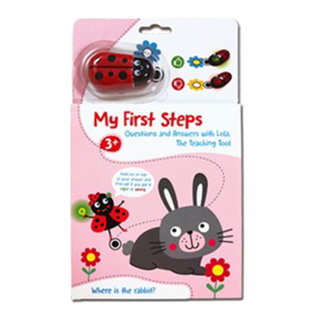 小瓢蟲邏輯問答有聲書：My First Steps 我的學習第一步-兔子