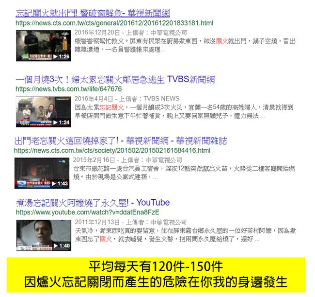 e+ 自動關 - 瓦斯爐輔助安全開關 定時自動熄火-2入  (送銀離子抗菌噴霧100ml x2罐)-直式-質感黑