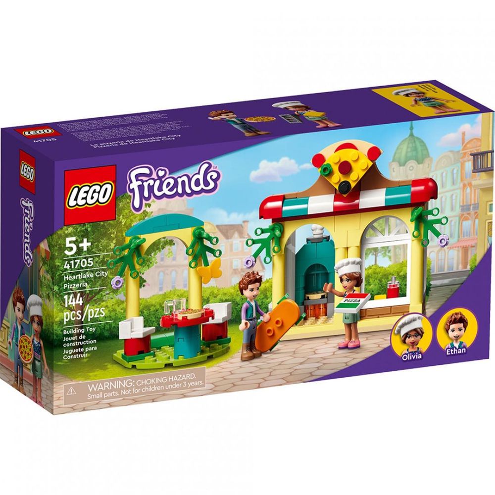 樂高積木 LEGO《 LT41705 》Friends 姊妹淘系列 - 心湖城披薩屋-144pcs