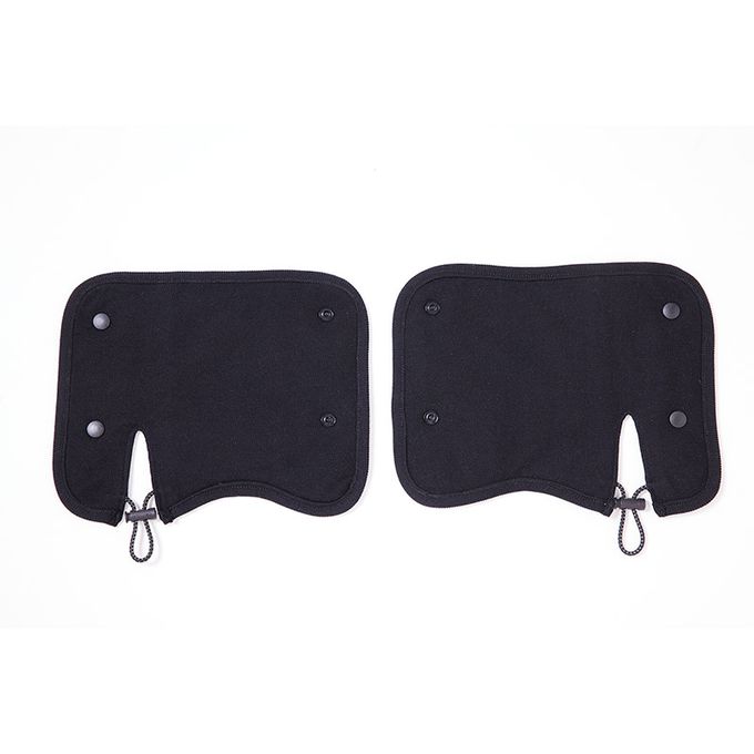 akachan honpo - Pittoresk背帶口水巾-灰色