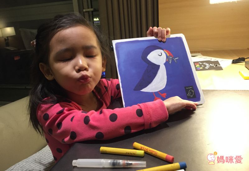 一冊在手畫水彩【Jaq Jaq Bird】水彩粉筆兩用畫冊組