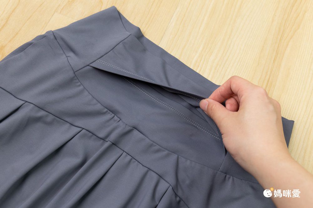 大碼假兩件防走光瑜珈褲裙-灰色