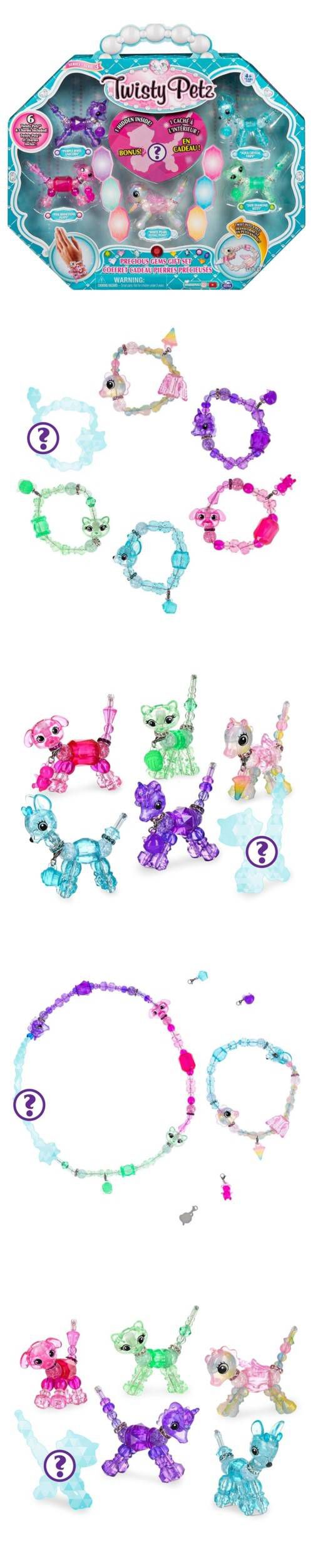 Twisty Petz - 寵物扭扭手鍊 - 珍藏六入組(款式眾多 隨機出貨)