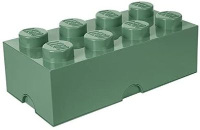 Room Copenhagen - 樂高 LEGO® 8凸收納盒(多色可選) (砂綠色)
