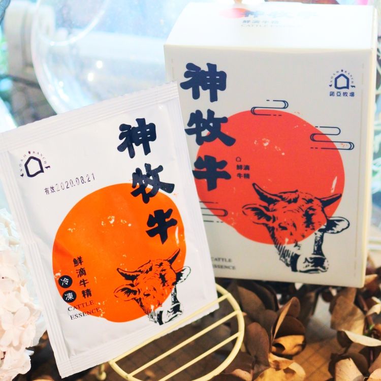 諾亞牧場 - 【免運】神牧牛滴牛精10入裝-45ml/入