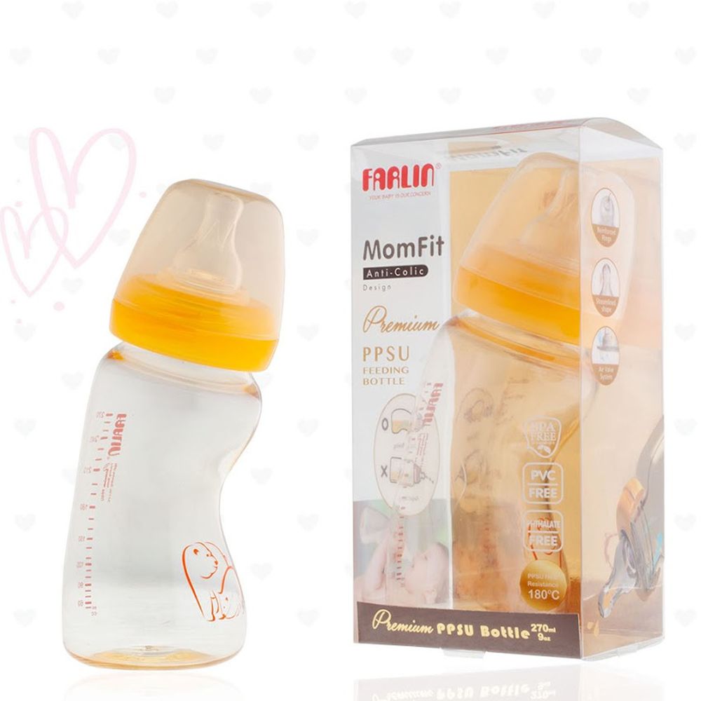 FARLIN - 全新 Touch PPSU 防脹氣奶瓶-270ml