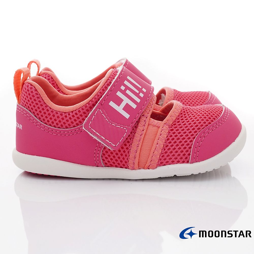 MOONSTAR日本月星 - HI系列寶寶學步鞋(寶寶段)-粉