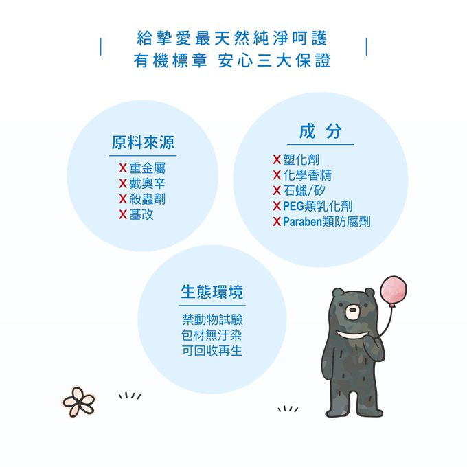 大地之愛 - 寶貝三合一泡泡露-500ml