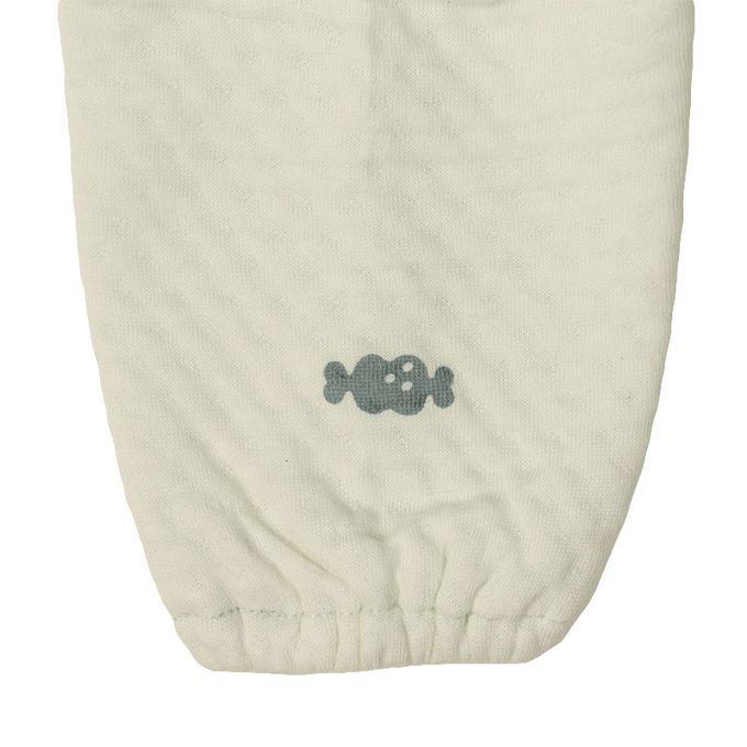 akachan honpo - 長袖舒適連身衣-綠色 (50~60cm)