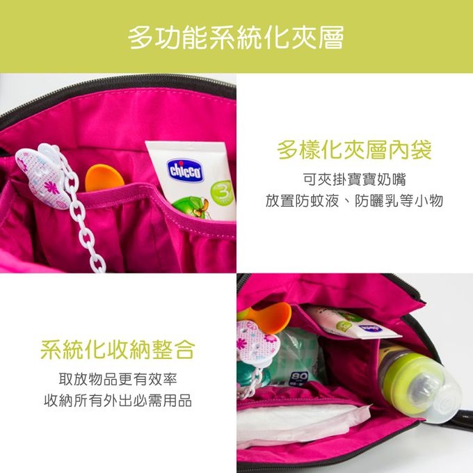 德國 Lassig - 推車收納掛袋-碳灰黑