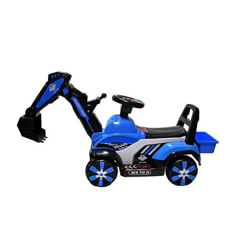 挖土機學步車 WJ128B-藍色-淨重：3.5kg