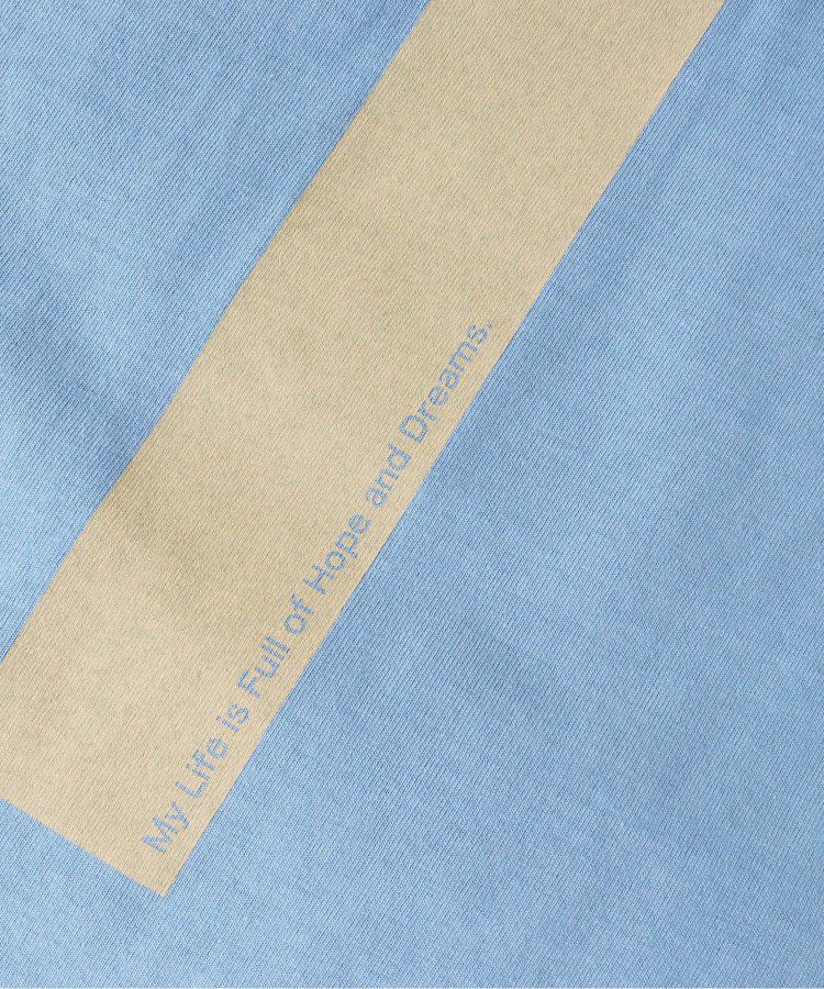 日本 BREEZE - 寬鬆版型背後設計短袖上衣-淺卡其