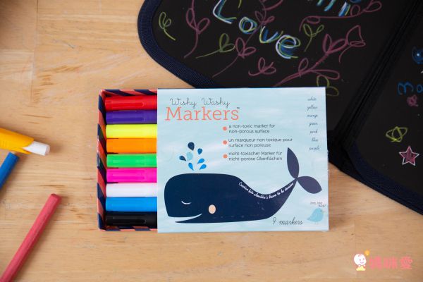 美國Jaq Jaq Bird - 無毒可擦拭水性筆