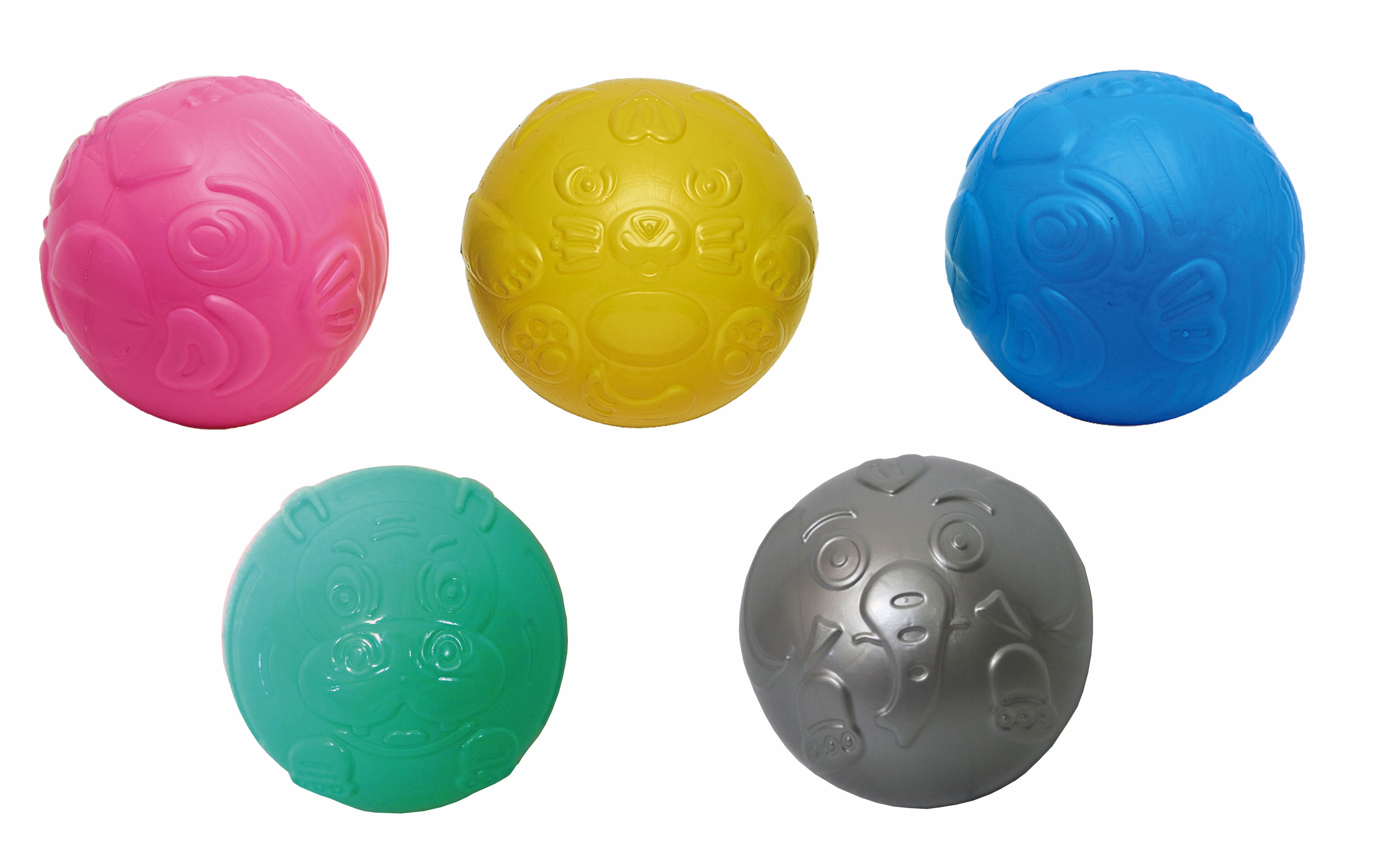 LIHSEN - 7cm動物造型球收納袋組(100顆球)