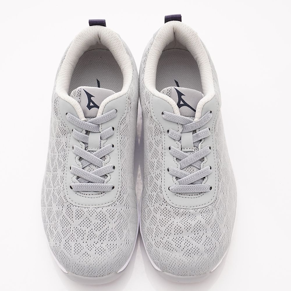 MIZUNO 美津濃 - MIZUNO女段織網運動慢跑鞋-運動鞋-灰