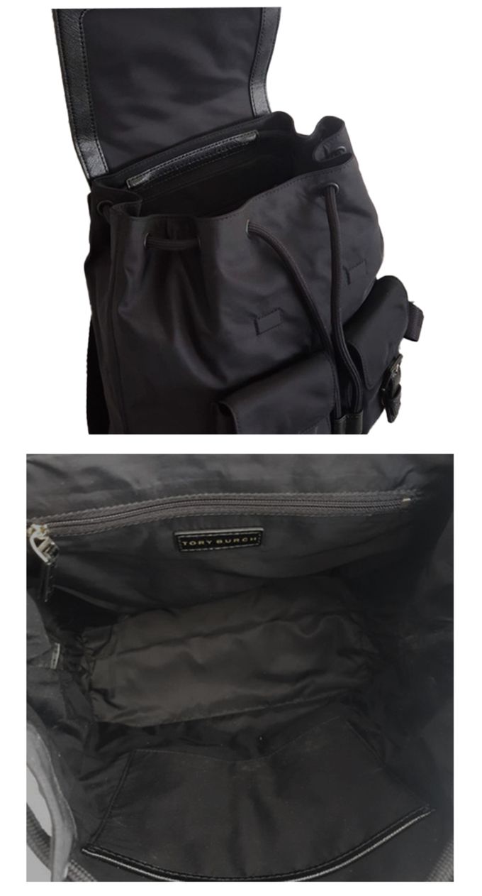 TORY BURCH - 尼龍後背包 (黑)