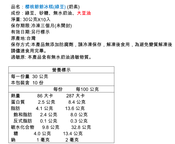 經典人氣伴手禮【櫻桃爺爺】冰紛舒芙蕾、北海道牛軋糖、徳式芒果乳酪塔
