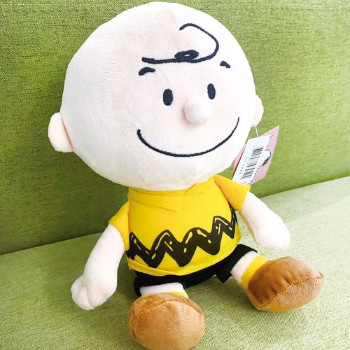 Paladone UK - SNOOPY 經典 查理布朗 絨毛微笑玩偶-25CM