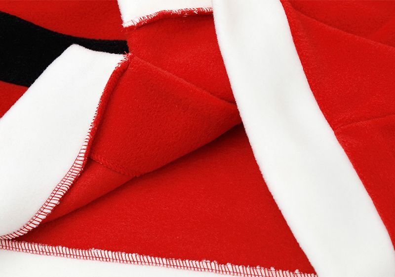 韓國 OZKIZ - (附聖誕帽)(裏起毛)聖誕老公公外套