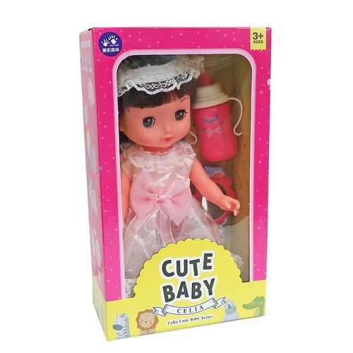 樂彩森林 - Celia Cute Baby奶瓶音效娃娃 - 樂樂