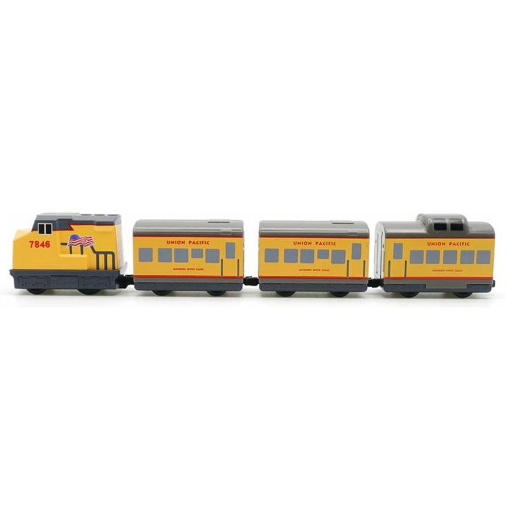 鐵支路模型 - 美國UNION PACIFIC迴力列車