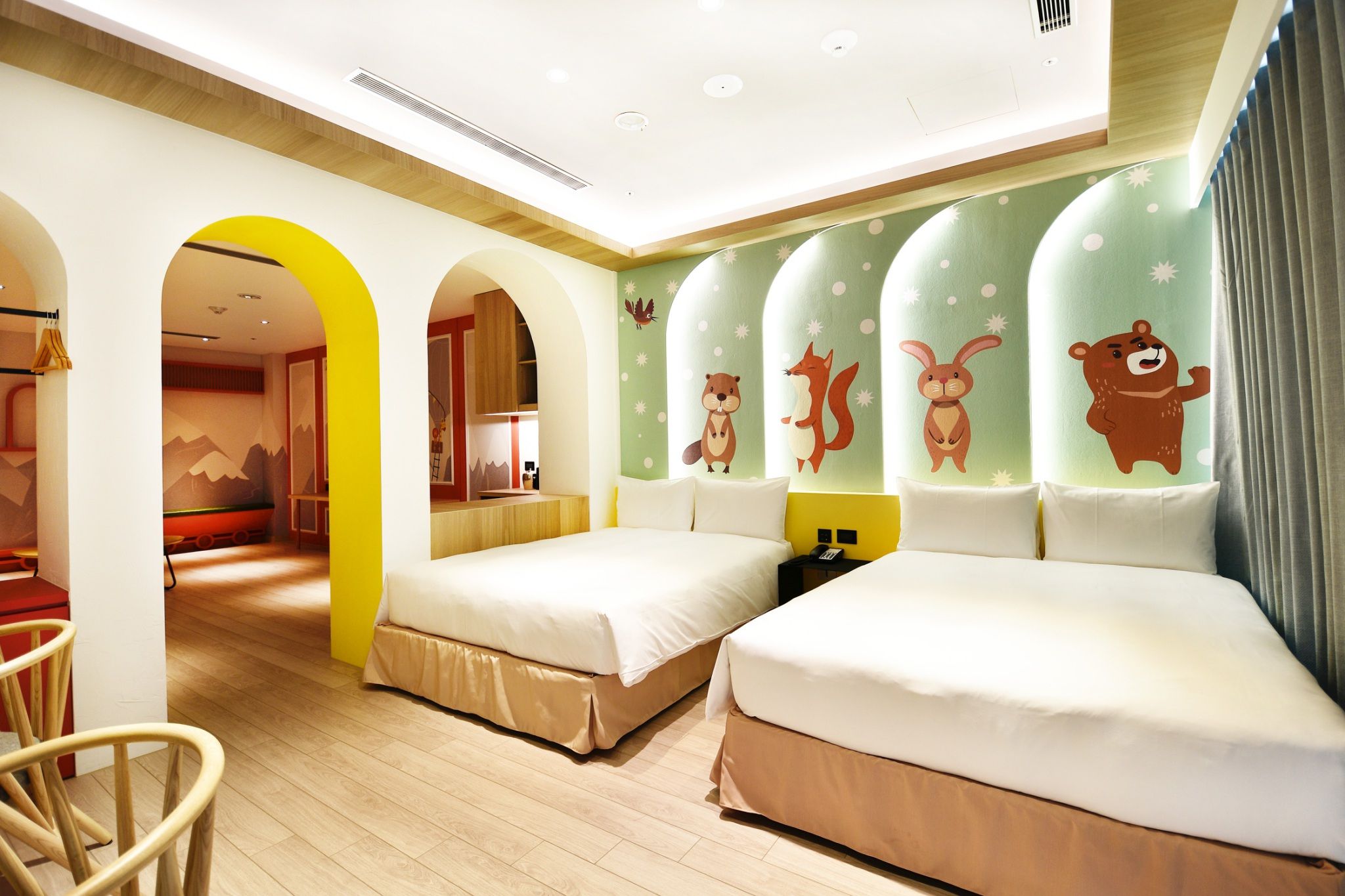 【嘉義棒棒積木飯店】親子館住宿四人房7,699起↘