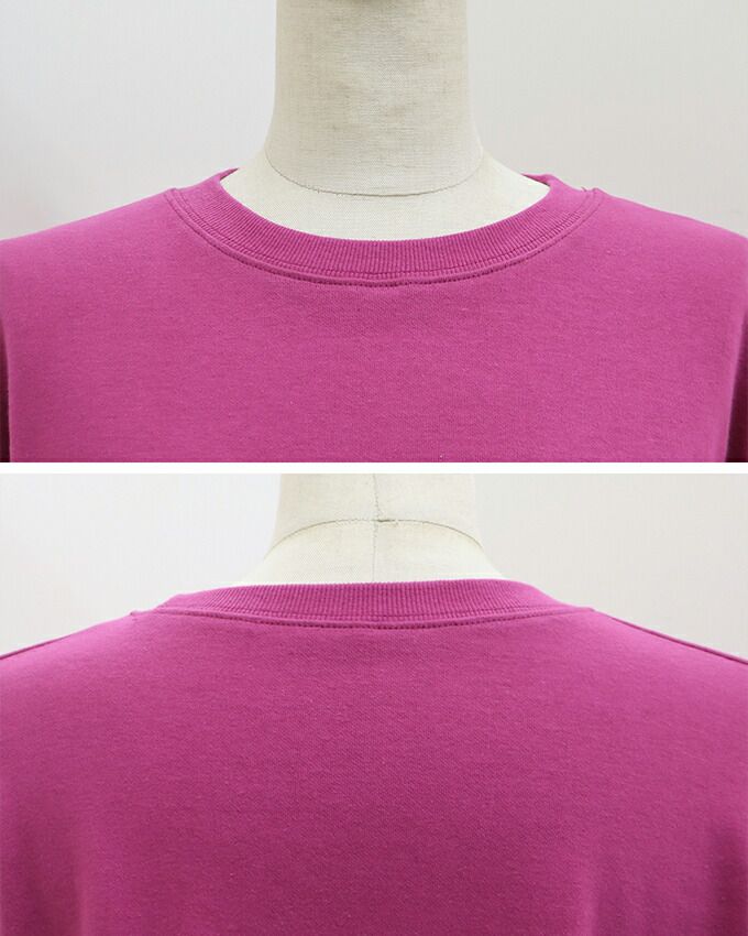 日本 BLUE EAST - 圓領百搭短版長袖上衣-草綠