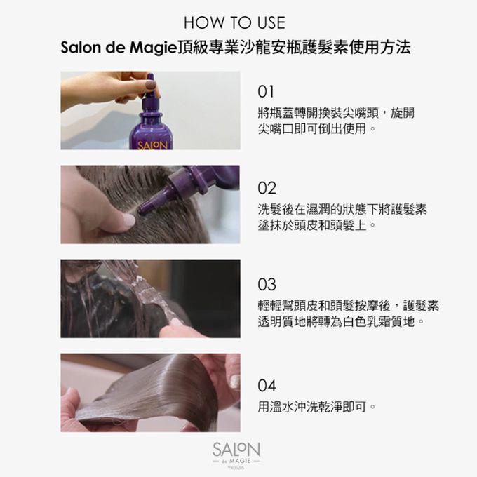KERASYS可瑞絲 - SALON DE MAGIE頂級專業沙龍安瓶護髮素200ml(2入組)