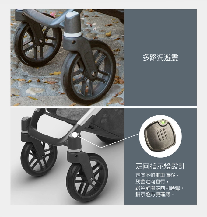 美國UPPAbaby - VISTA V2 王者之尊旗鑑：單人推車-奶茶色 LIAM