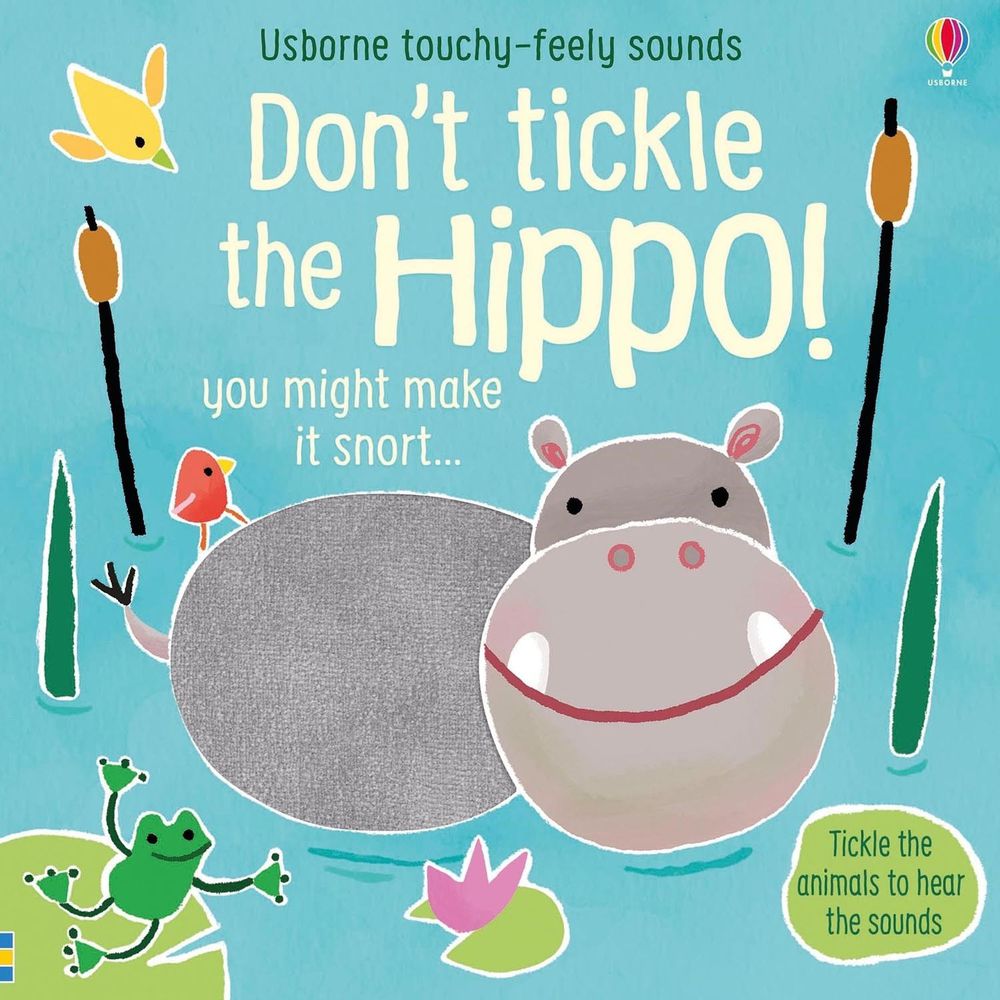 Don't tickle the Hippo! 河馬搔搔癢（觸摸音效書）-硬頁