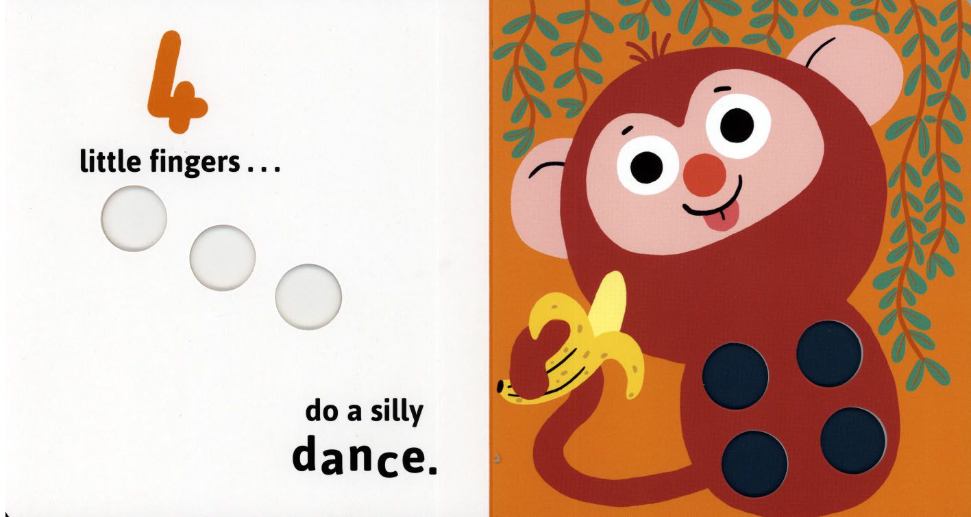 HOORAY FOR LITTLE FINGER /手指互動數數遊戲書-硬頁書